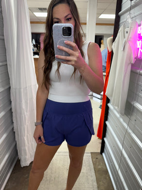 No Waisted Time Shorts-Marlin