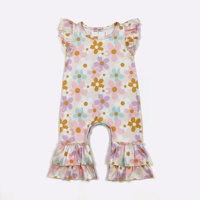 Pastel Daisy Romper