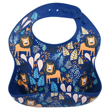 Load image into Gallery viewer, Silicone Bib with Crumb Catcher