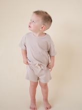 Load image into Gallery viewer, Organic Cotton Short Set | Oatmeal