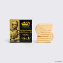 Load image into Gallery viewer, Star Wars™ &amp; Kitsch Rice Water Protein Strengthening Solid Shampoo - C-3PO