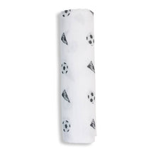 Load image into Gallery viewer, Classic Muslin Swaddle - Soccer