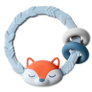Highland Silicone Teether Rattles