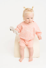 Load image into Gallery viewer, Pastel Pink Bow Shorts Set