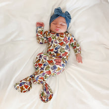 Load image into Gallery viewer, Butterflies Knotted Infant Gown