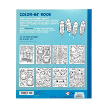 Load image into Gallery viewer, Color-in&#39; Book: Happy Snacks Coloring Book