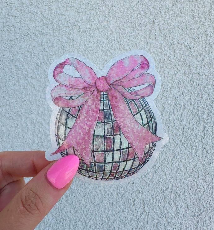 STICKER - DISCO BOW