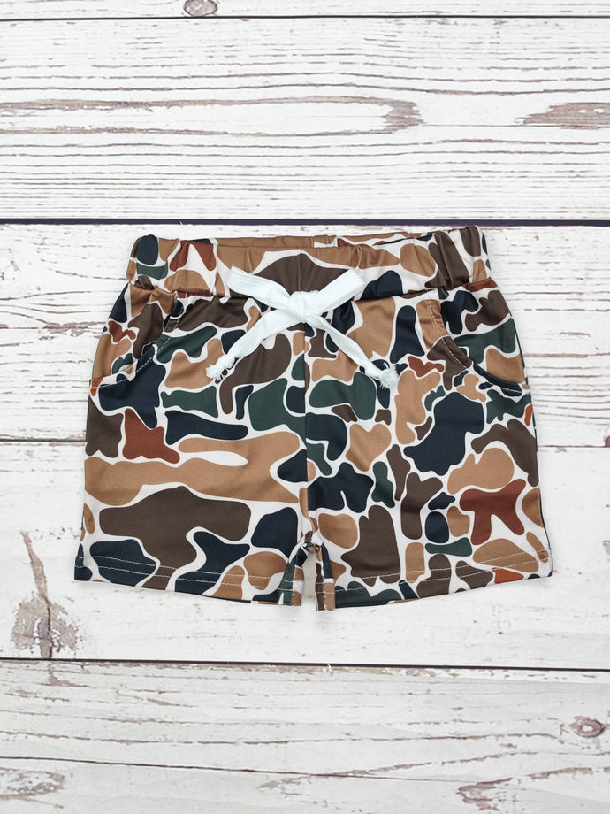 Dark Camouflage Shorts