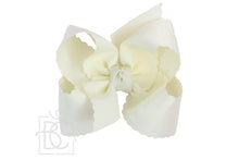 Load image into Gallery viewer, SCALLOPED EDGE BOW