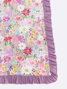 Lilac Wildflowers Blanket