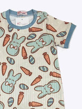 Load image into Gallery viewer, Bunny Blue Romper Easter