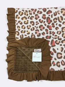 Autumn Leopard Blanket