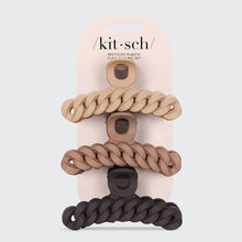 Load image into Gallery viewer, Eco-friendly Chain Claw Clip 3pc Set - Neutral