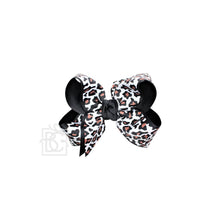 Load image into Gallery viewer, LAYERED LEOPARD BOW ON CLIP