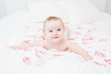 Load image into Gallery viewer, Deluxe Bamboo Swaddle - Posies