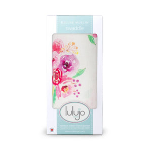 Deluxe Bamboo Swaddle - Posies