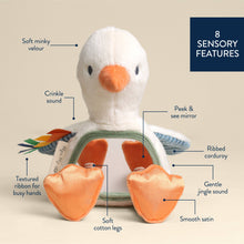 Load image into Gallery viewer, *NEW* Itzy Bitzy Mirror™ Sensory Tummy Time Mirror - Goose