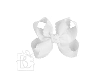 Load image into Gallery viewer, SCALLOPED EDGE BOW