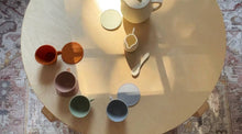 Load image into Gallery viewer, Cream Multi Mix Silicone Tea Play Set