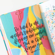 Load image into Gallery viewer, Bookmark + Cross Paper Clips