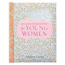 Load image into Gallery viewer, One-Minute Devotions for Young Women Padded Hardcover