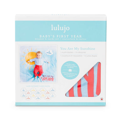 Baby's 1st Year Swaddle & Milestone Cards - Sunshine