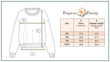 Load image into Gallery viewer, Kids Red Bow Crew Neck Christmas Holiday Winter Sweater