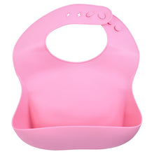 Load image into Gallery viewer, Silicone Bib with Crumb Catcher