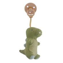 Load image into Gallery viewer, Bitzy Pal Natural Rubber Pacifier &amp; Plush
