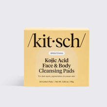 Load image into Gallery viewer, Kojic Acid Face &amp; Body Cleansing Pads