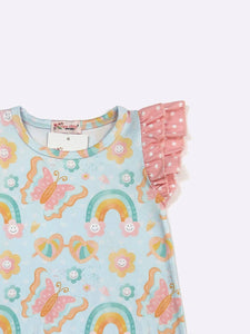 Summer Sky Baby Romper