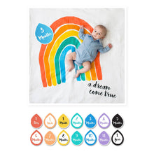 Load image into Gallery viewer, Baby&#39;s 1st Year Swaddle &amp; Milestone Cards - Dream Come True