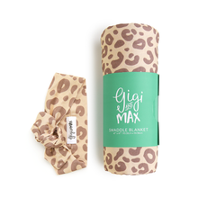 Load image into Gallery viewer, Amari Leopard SWADDLE Bamboo