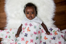 Load image into Gallery viewer, Classic Muslin Swaddle - Butterflies
