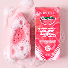 Load image into Gallery viewer, Razzmatazz Ripple Body Buffer | Crayola x Spongellé | Crayon