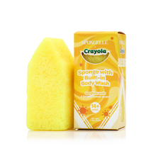 Load image into Gallery viewer, Sunglow Suds Body Buffer | Crayola x Spongellé | Crayon