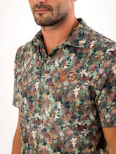 Load image into Gallery viewer, Men's Classic Camo Knit Short Sleeve Performance Polo