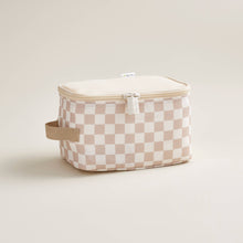 Load image into Gallery viewer, Taupe Checkerboard Pack Like a Boss™ Packing Cubes