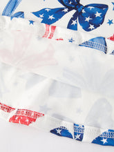 Load image into Gallery viewer, 4th Of July Bow Star Girls Dress