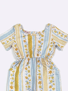 Yellow Daisy Girls Romper