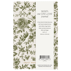 Mom's One Line A Day Journal