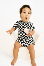 Load image into Gallery viewer, Black Checkered Pocket Set