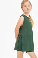 Load image into Gallery viewer, Waffle Knit Sleeveless Top and Biker Shorts Set