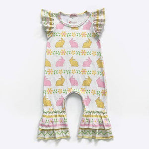 Daisy Thumper Baby Romper Easter