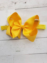 Load image into Gallery viewer, Oversize Bow Satin Headband