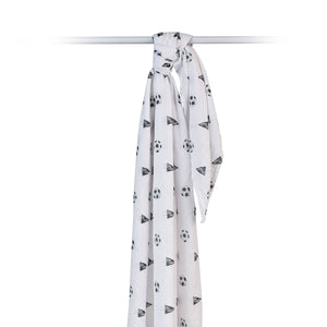 Classic Muslin Swaddle - Soccer