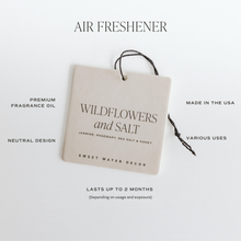 Load image into Gallery viewer, Wildflowers &amp; Salt Hanging Air Freshener - Home Decor
