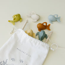 Load image into Gallery viewer, Silicone and Wood Fishing Play Set