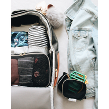 Load image into Gallery viewer, Black &amp; Gold Pack Like a Boss Packing Cubes