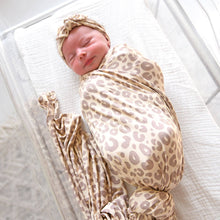 Load image into Gallery viewer, Amari Leopard SWADDLE Bamboo